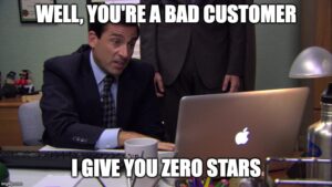 Zero Star Reviews