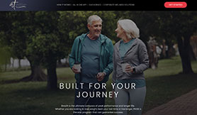 Website design for AT Longevity & Performance